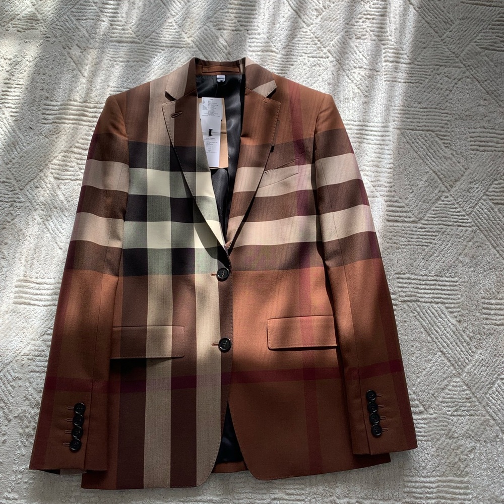 Burberry birch brown blazer
